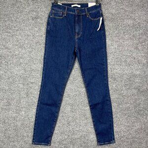 NEW $49 Pacsun Super high Rise jegging blue jeans size 25 short‎